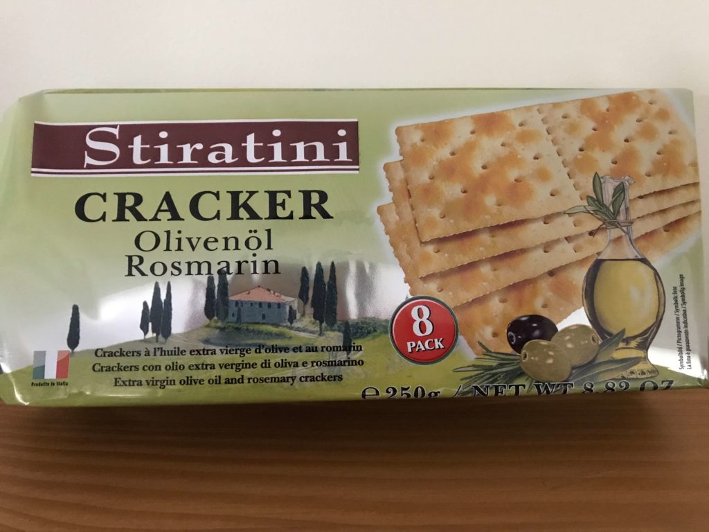 Stiratini Olivenöl & Rosmarin Cracker