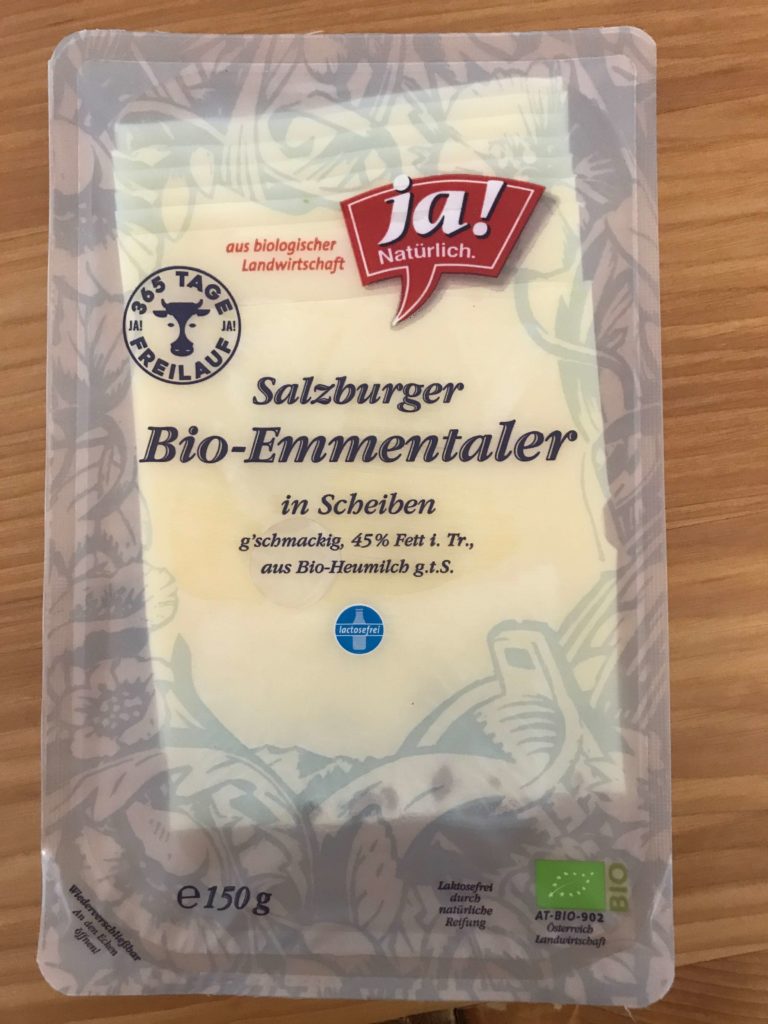 ja!Natürlich Salzburger Bio-Emmentaler