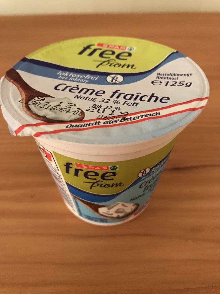 free from Crème fraîche